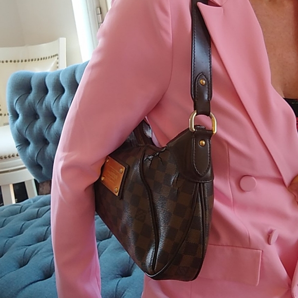 Louis Vuitton Damier Ebene Thames GM Authentic LV - Picture 12 of 12